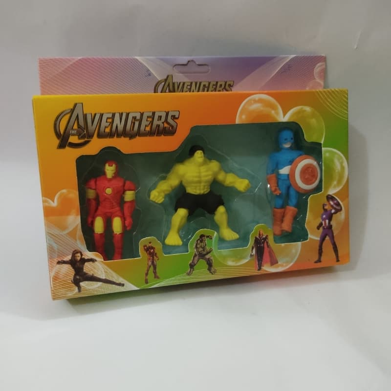 Avengers eraser pack